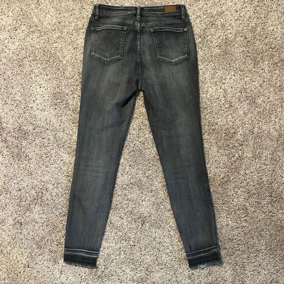 Judy Blue Gray Wash High Rise Skinny Fit Jeans 9/29 - Picture 3 of 6